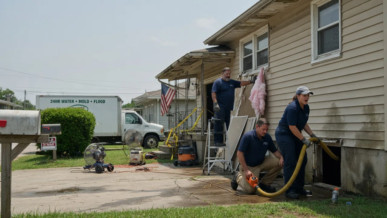 Water Damage Repair in Sabine Pass, TX near me